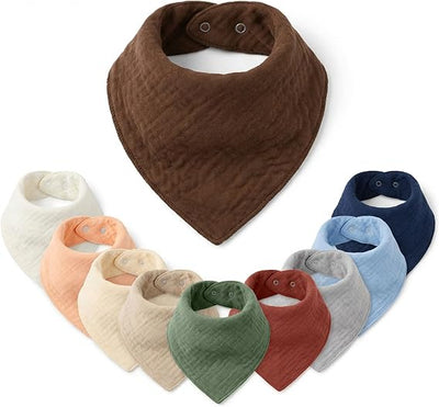 Muslin Bandana Bibs