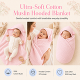 Muslin Hooded Baby Towel — 2 Pack