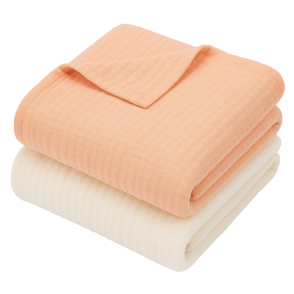 Double Layer Muslin Baby Blankets