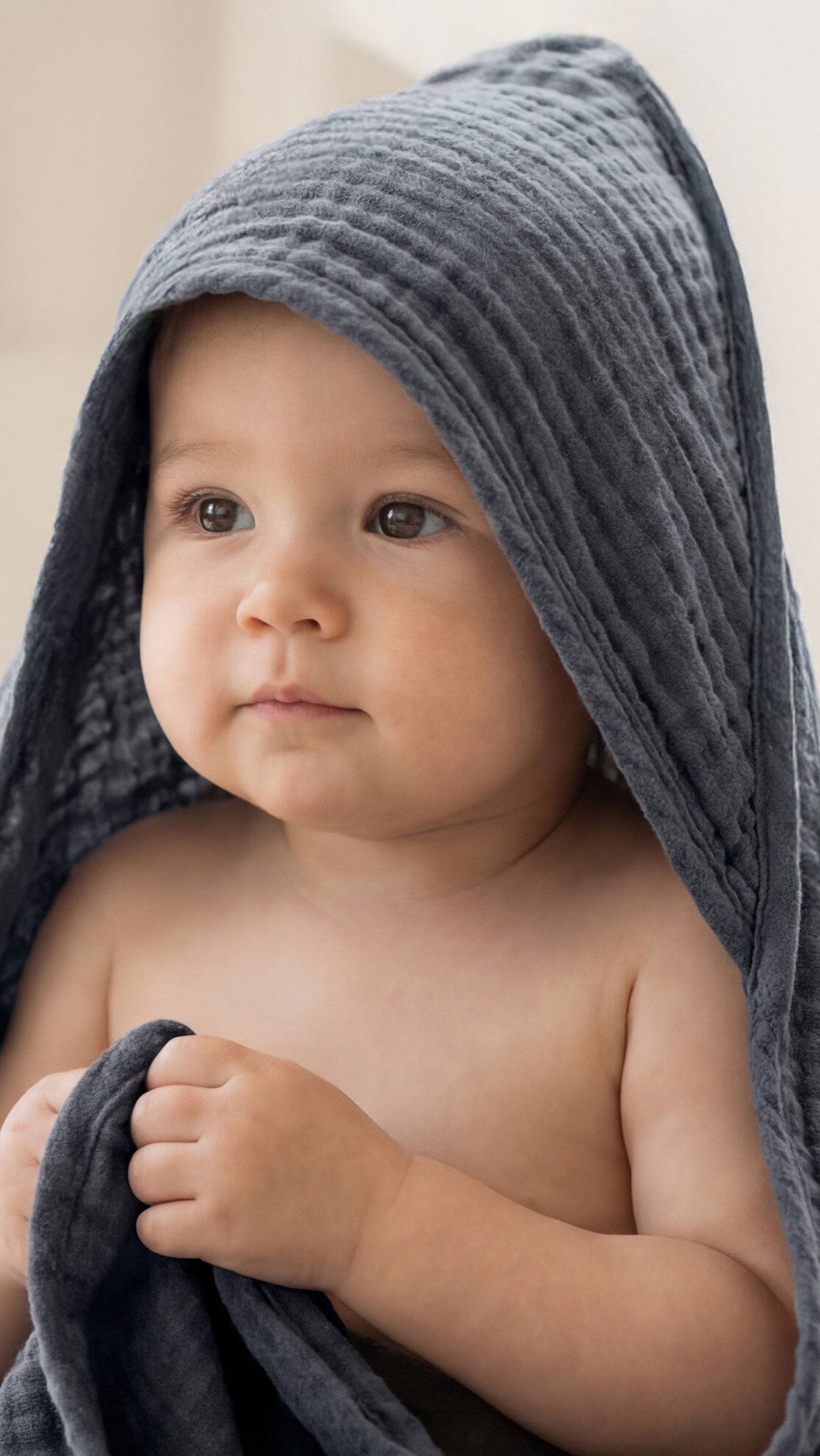 Mère & Moi muslin baby washcloths — soft and gentle for newborns