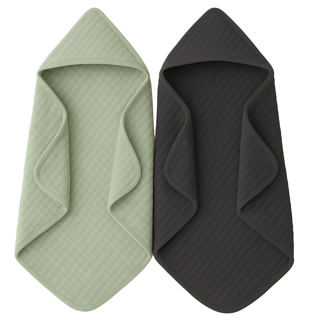 Muslin Hooded Baby Bath Towels