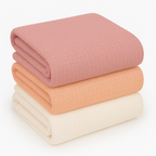 Muslin Swaddle Blanket  38” x 40”