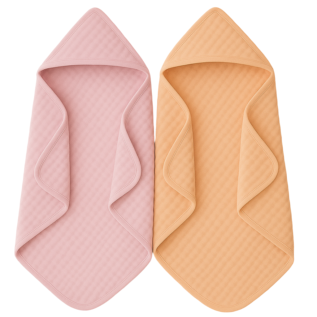 Muslin Hooded Baby Bath Towels